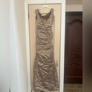 Not available anymore Nicole Miller Dusty Rose gown - one time for a wedding